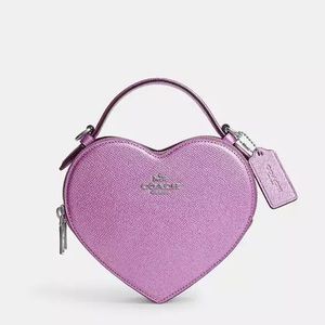 Coach heart crossbody